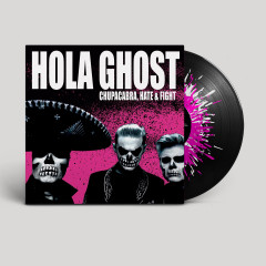 Hola Ghost - Chupacabra, Hate & Fight, LP (Black/Magenta/White splatter)