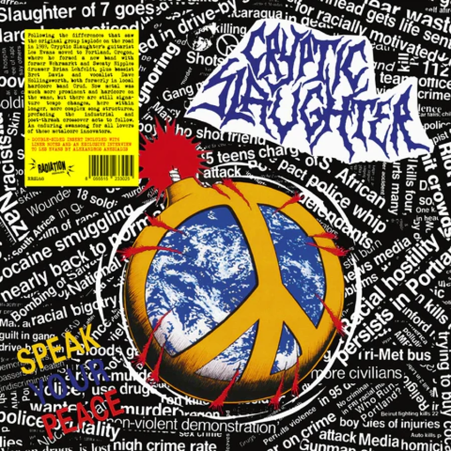 Cryptic Slaughter - Speak Your Peace, LP