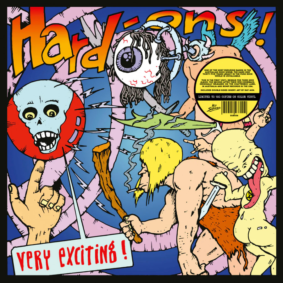 Hard-Ons - Very Exciting, LP (orange)