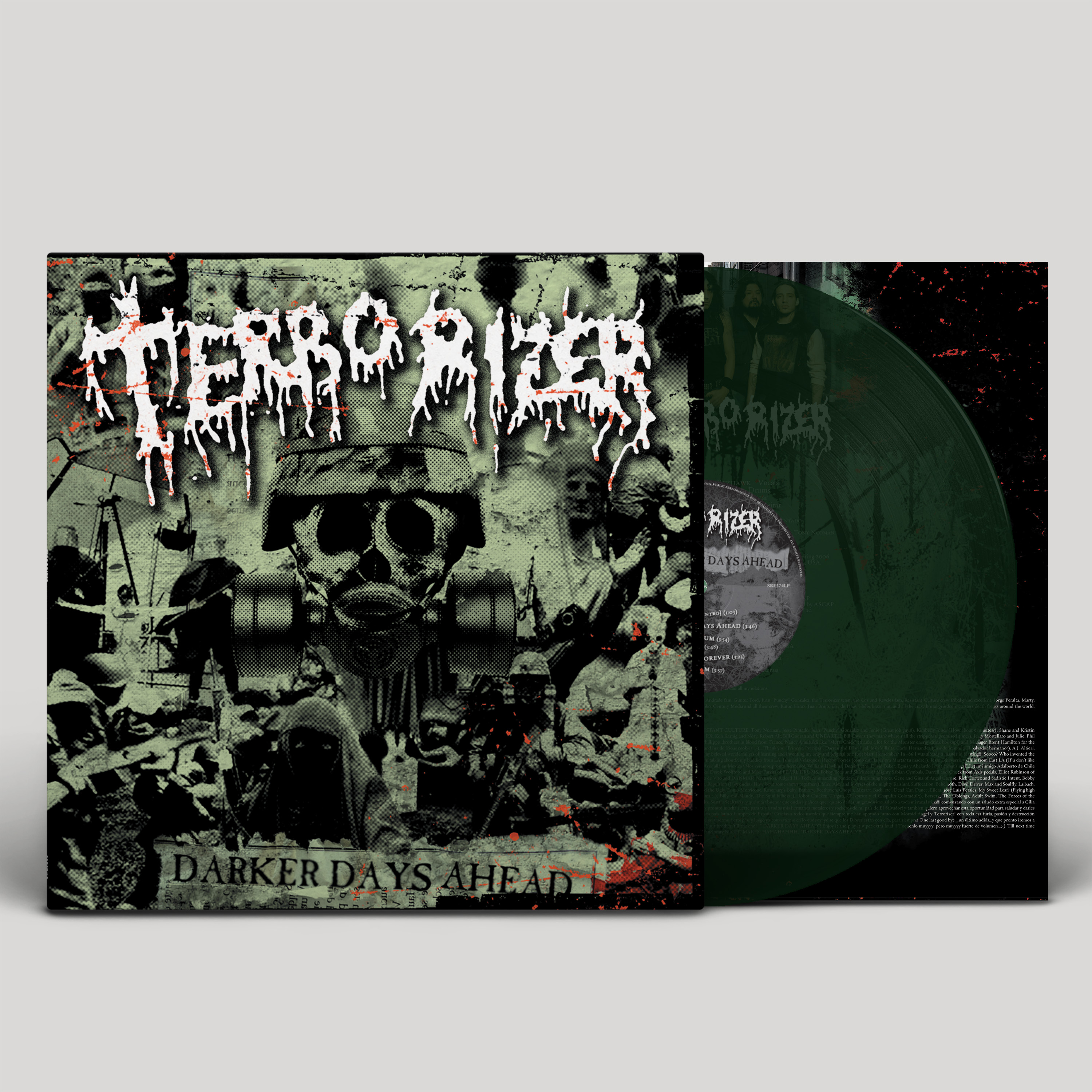 Terrorizer - Darker Days Ahead - Svart Records