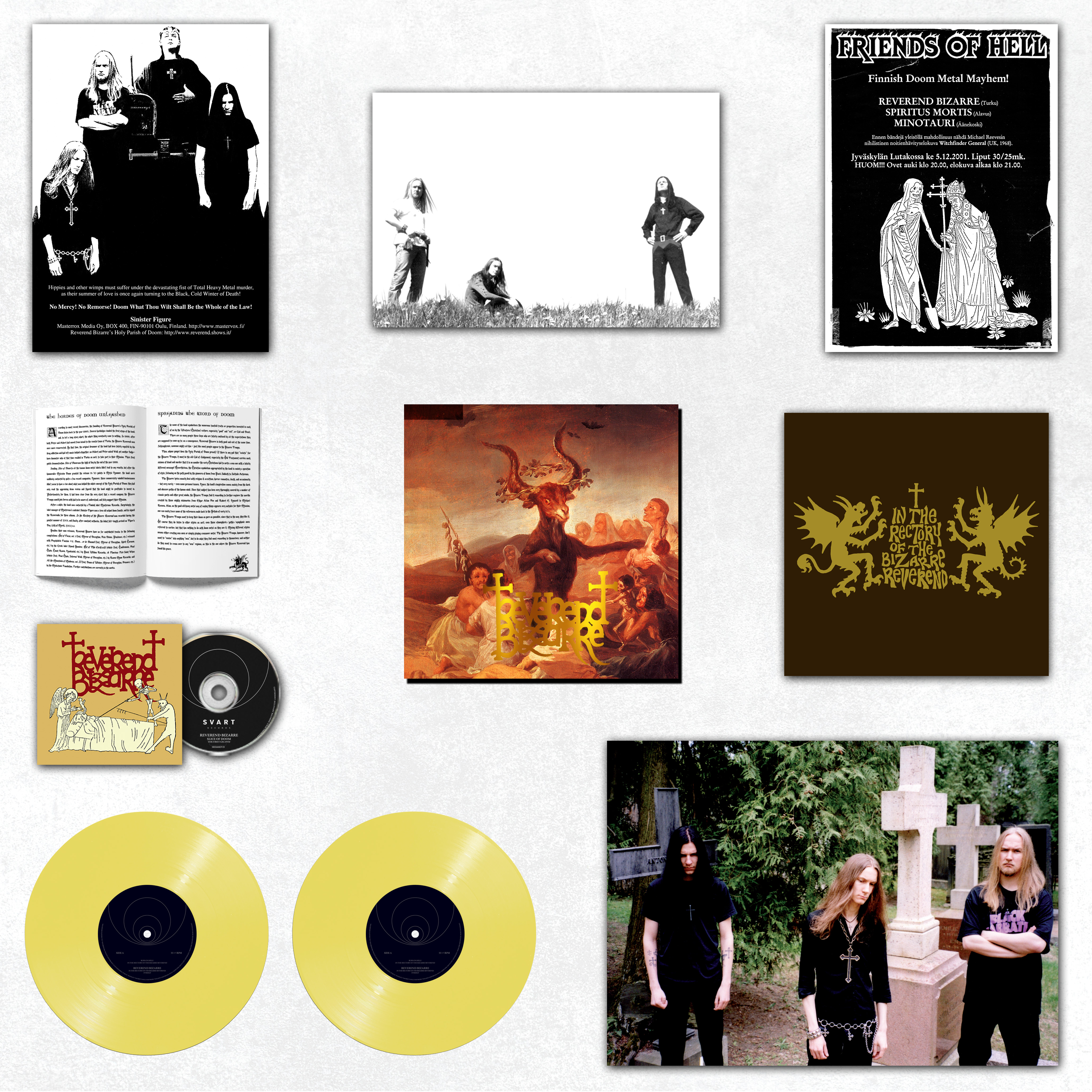 Reverend Bizarre - In The Rectory Of The Bizarre Reverend 20th Anniversary Vinyl