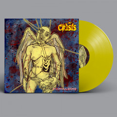 Crisis - 8 Convulsions, LP (Transparent yellow vinyl)