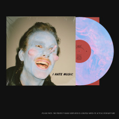 Kissa - I Hate Music, LP (Pink/Blue Marble)