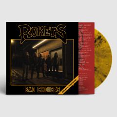 Rokets - Bad Choices, LP (yellow/black marble)