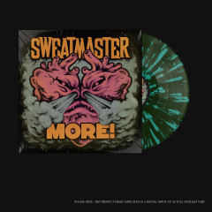 Sweatmaster - More!, LP (Dark Green/Turquoise Splatter)