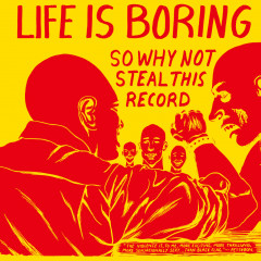 Various Artists - Life is Boring so Why Not Steal This Record, LP (red)