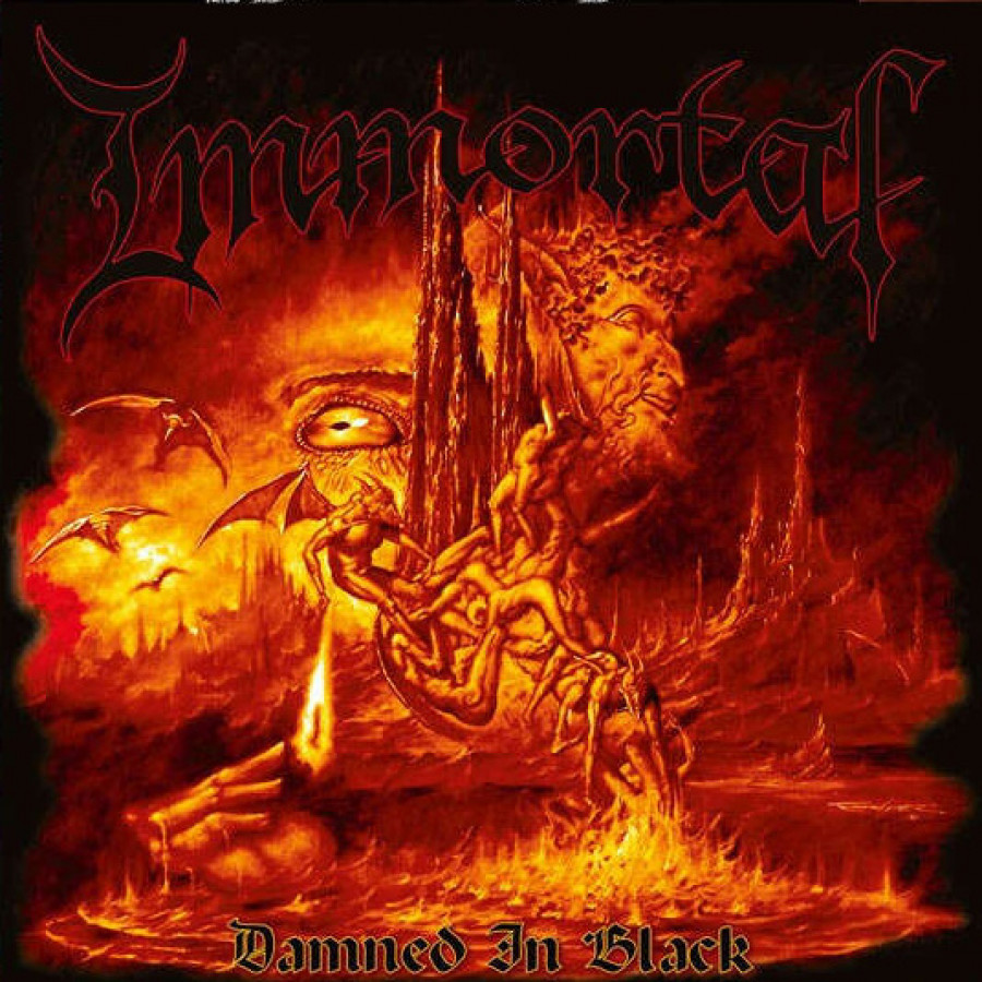 Immortal - Damned in Black (Alternative Artwork), LP
