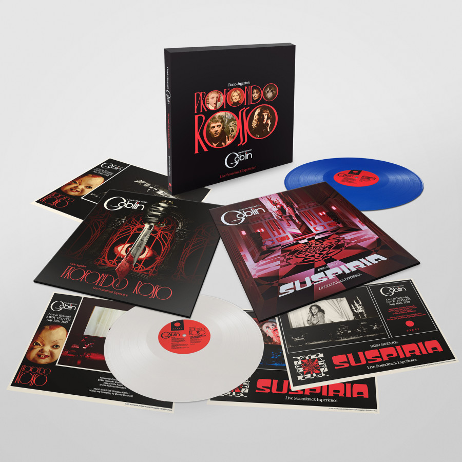 Claudio Simonetti's Goblin - The Finnish Live Soundtrack Experience - Special Collector’s Edition, Box Set (white / blue vinyl)