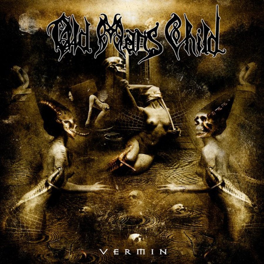Old Man's Child - Vermin, LP (beer/black smoke)
