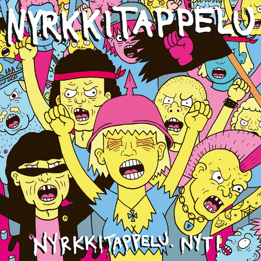 Nyrkkitappelu - Nyrkkitappelu. Nyt!, LP