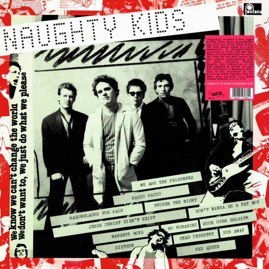 The Kids - Naughty Kids, LP (splatter)