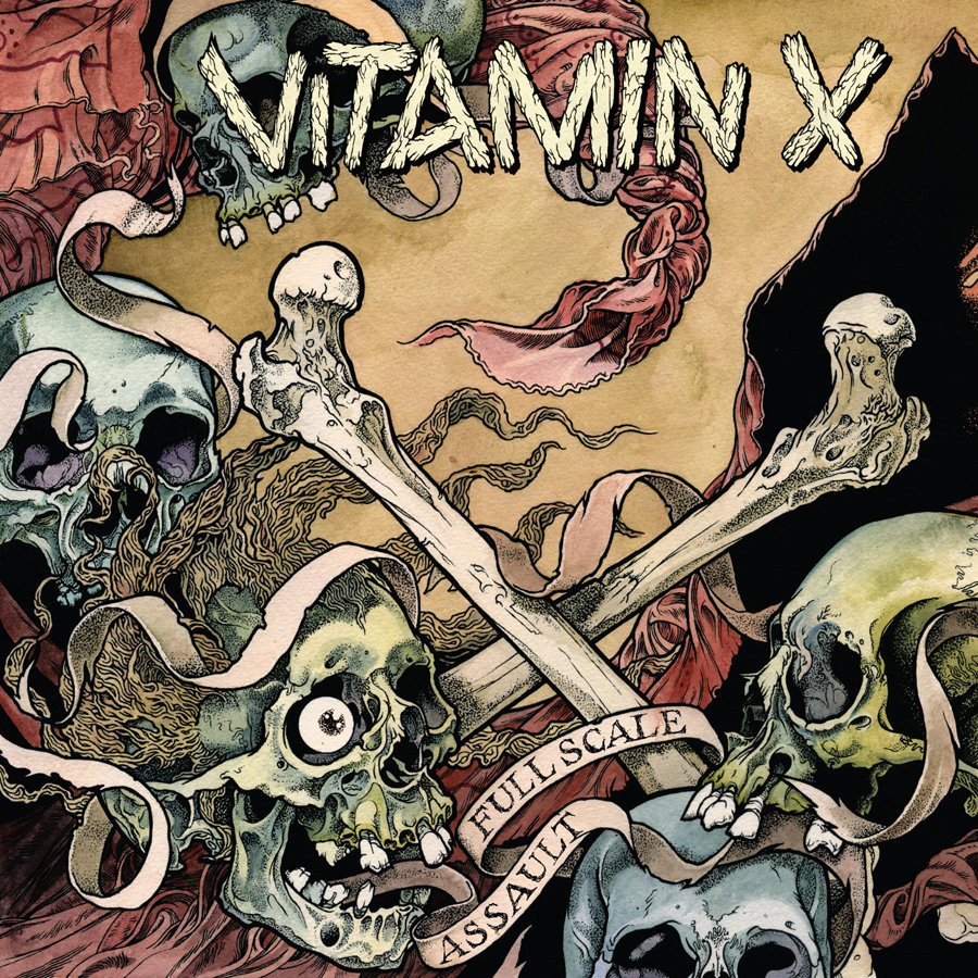 Vitamin X - Full Scale Assault, LP